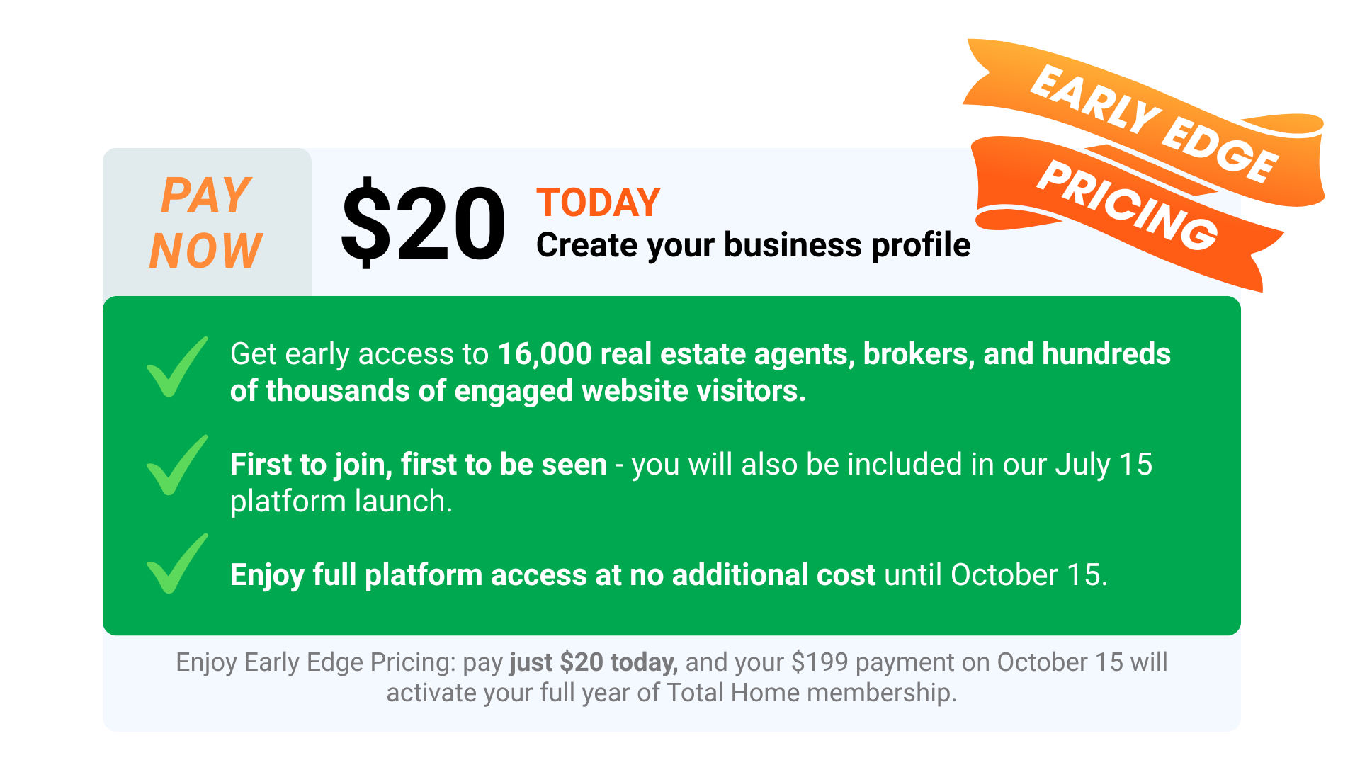 Total Home Landing Page