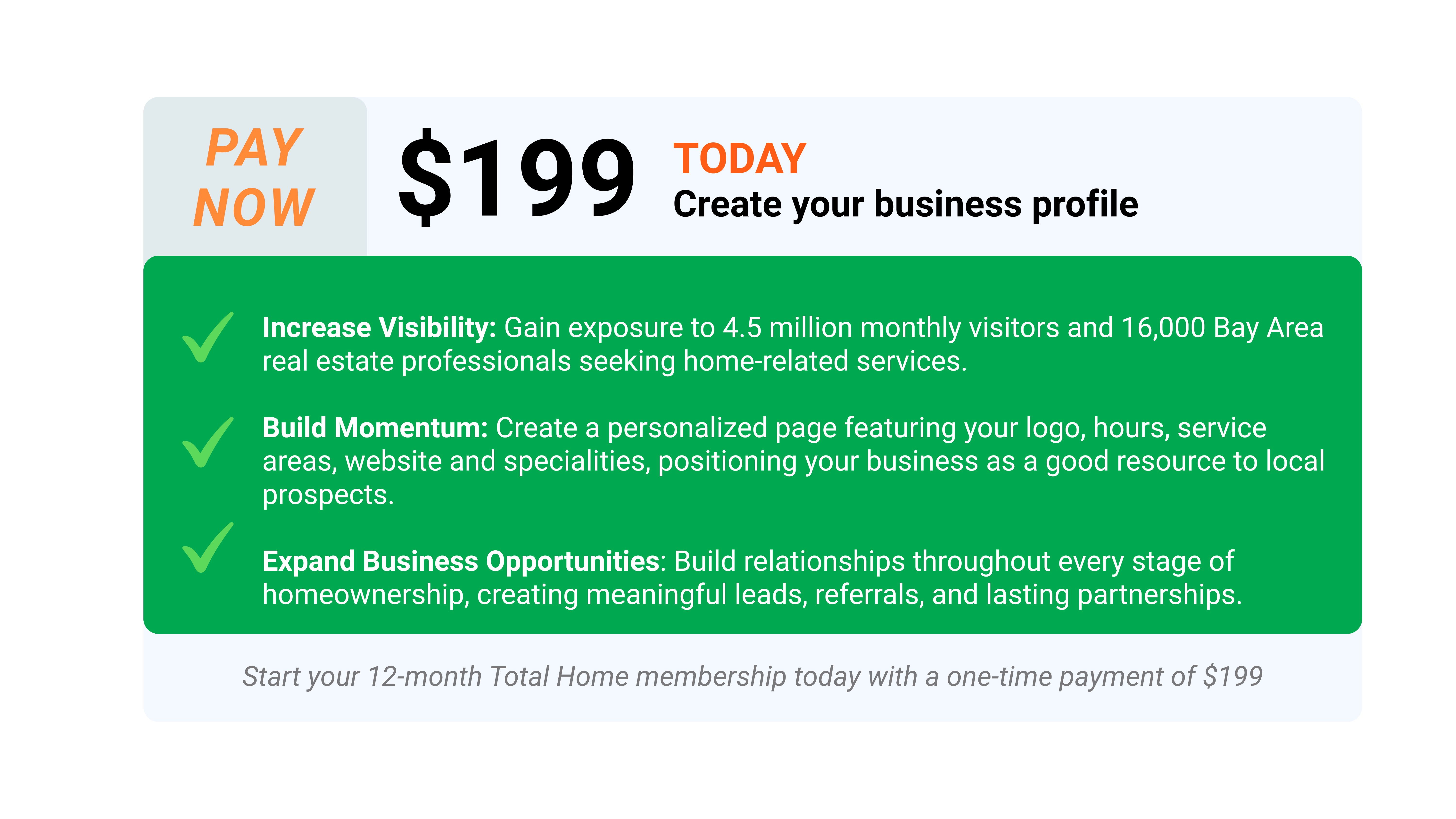 Total Home Landing Page